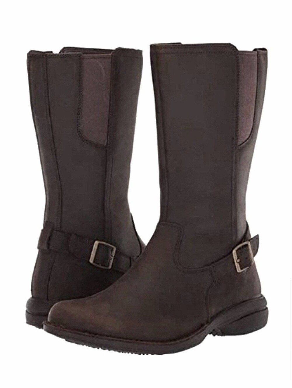 MERRELL Andover Peak Waterproof Boots US 10 Espresso Brown Leather Mid-Calf